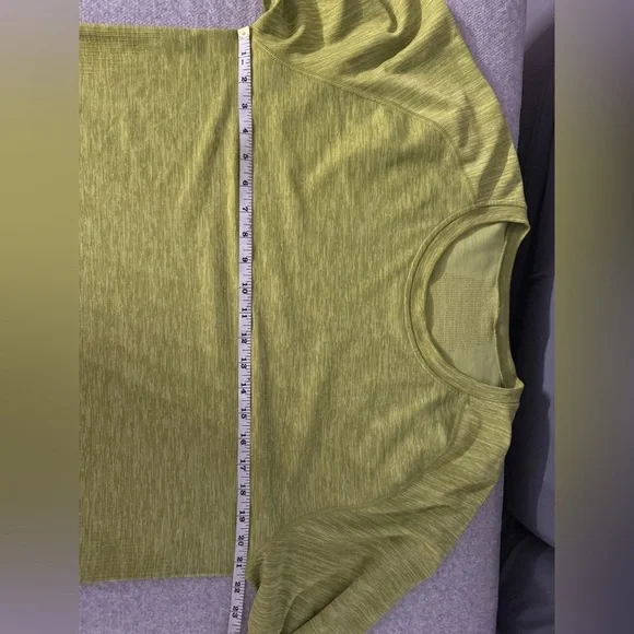 Outdoor Voices Seamless Pique Longsleeve, green Apple - Picture 5 of 6